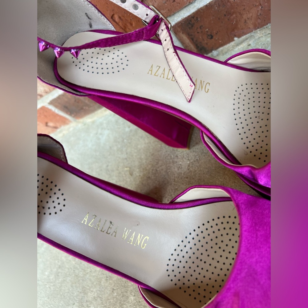 Azalea Wang BARBIE Pink Penelope Platform Heels - Picture 3 of 9
